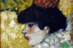 Pablo Picasso 1901 Woman in Profile - New York Metropolitan Museum Of Art.jpg